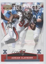 2011 Panini Gridiron Gear Rookie Platinum X's 24/25 Adrian Clayborn #152 0c2