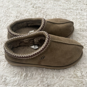 UGG Tasman Lug Slipper Loafer Shoes MEN US 8/ EU 41 Suede Twinsole Mustard Seed UGG TASMAN LUG SLIPPER LOAFER SHOES, MEN US 8/ EU 41 SUEDE  main image 2
