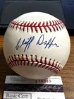 CLIFF DAPPER SIGNED AUTOGRAPHED ONL BASEBALL!  Dodgers!  JSA!