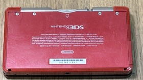Nintendo 3DS Handheld System - Flame Red - Mario kart 7 - New Charger