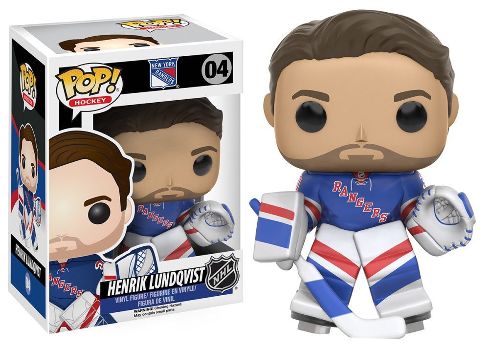 Funko Pop! Sports Nhl Henrik Lundqvist #4 Vinyl Figure
