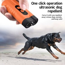 Anti-Dog Bark Deterrent Device Ultrasonic Stop Barking Repeller 24 Mode with LED