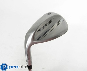 NEW LEFT HANDED TITLEIST SM10 RAW (K-GRIND 14*) 60* WEDGE STEEL STIFF #510435