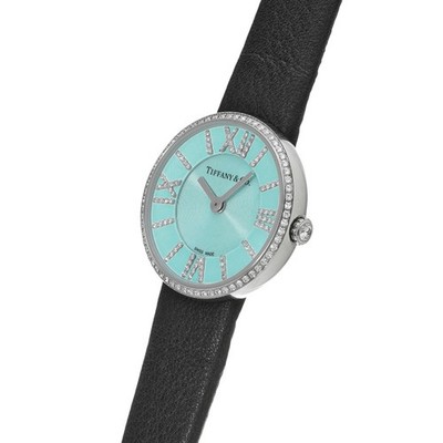 TIFFANY & Co. Atlas 63320781 TIFFANY & Co. Blue/diamond WATCH