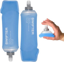 2X Soft Flask 500Ml | Collapsible Running Water Bottle | Handheld or in Vest | L
