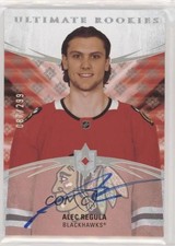 2020 Upper Deck Ultimate Collection Rookies 87/299 Tier 1 Alec Regula Auto 0gn4