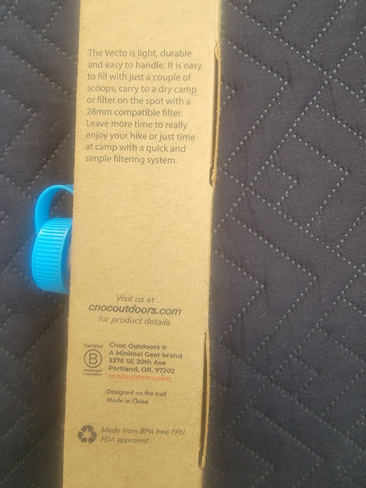 Squeeze / Gravity Water Filtration System  Sawyer Mini & CNOC Premium 2L Bladder