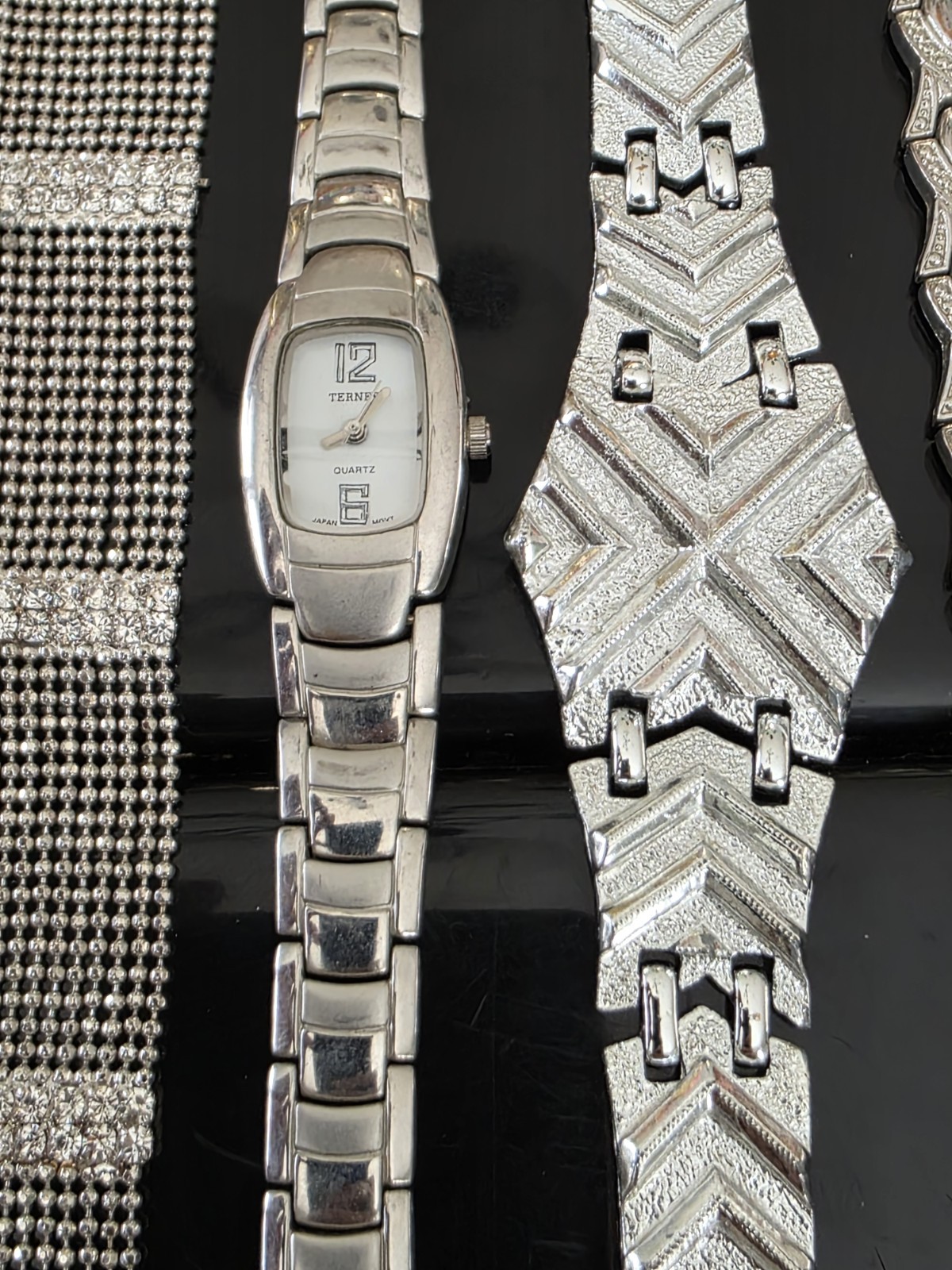 Terner Watch & Assorted Adjustable Bangle Chain B… - image 3