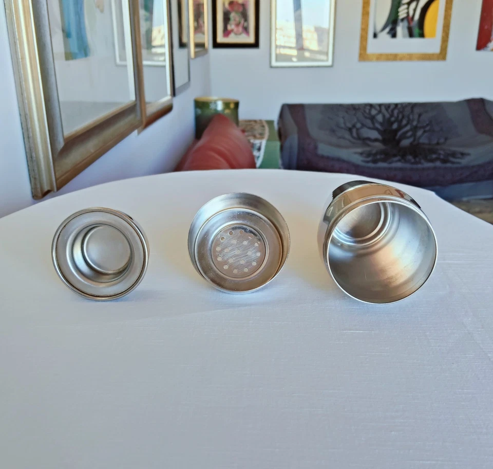 Shaker Alessi 870, design Massoni & Mazzeri, vintage - Imagen 3 de 4