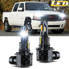 2x 9006/HB4 White LED Headlight Low Beam Bulbs Kit 6500K 120W 15000LM