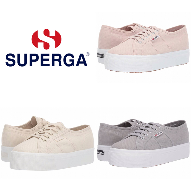 superga grey seashell platform