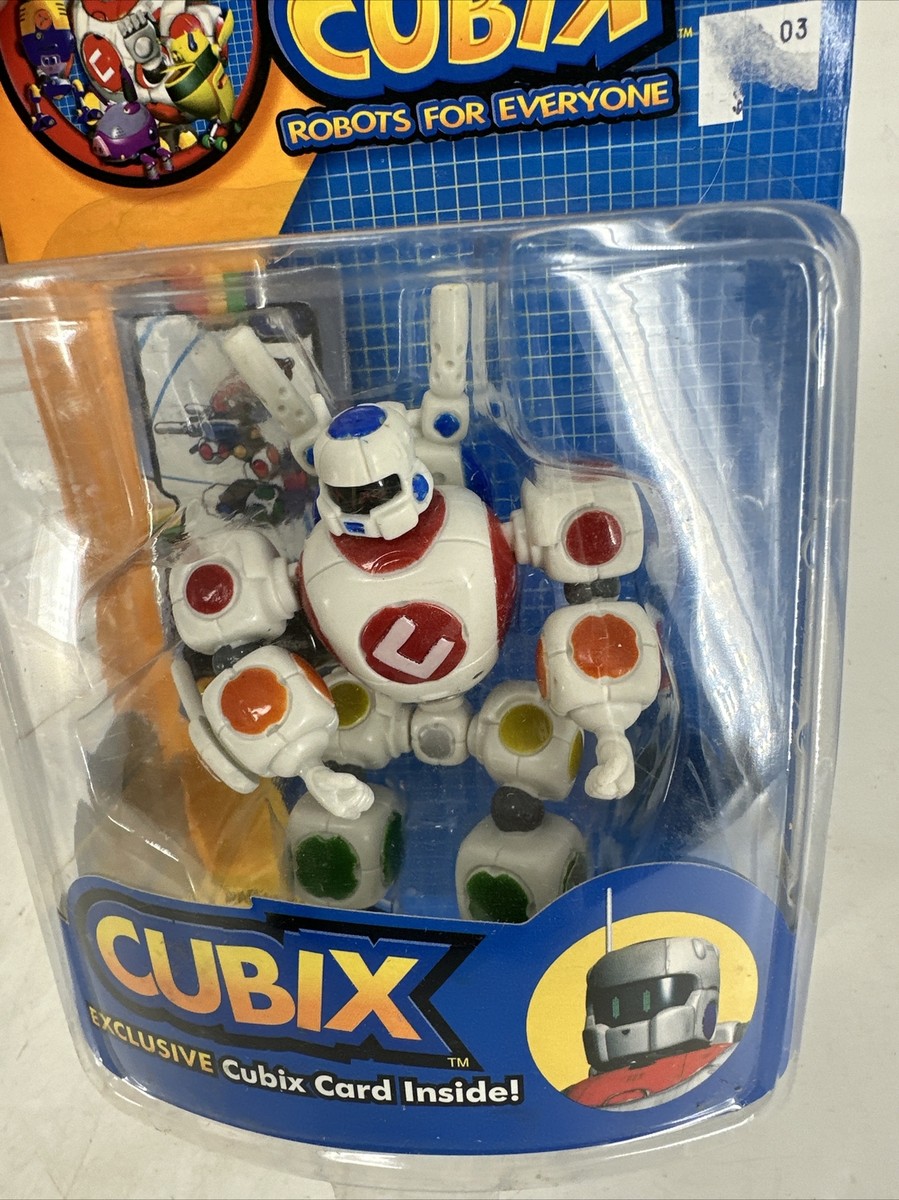 RARE Vintage 2001 Cubix Robots for Everyone Action Figure 5