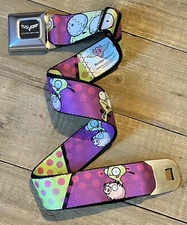 Invader Zim Corvette Full Color Seatbelt Belt Adjustable Green/Purple Polka Dots