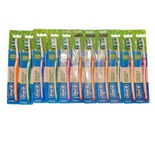Lot of 11 Dr. Fresh Extra Clean Toothbrushes - Assorted Colors