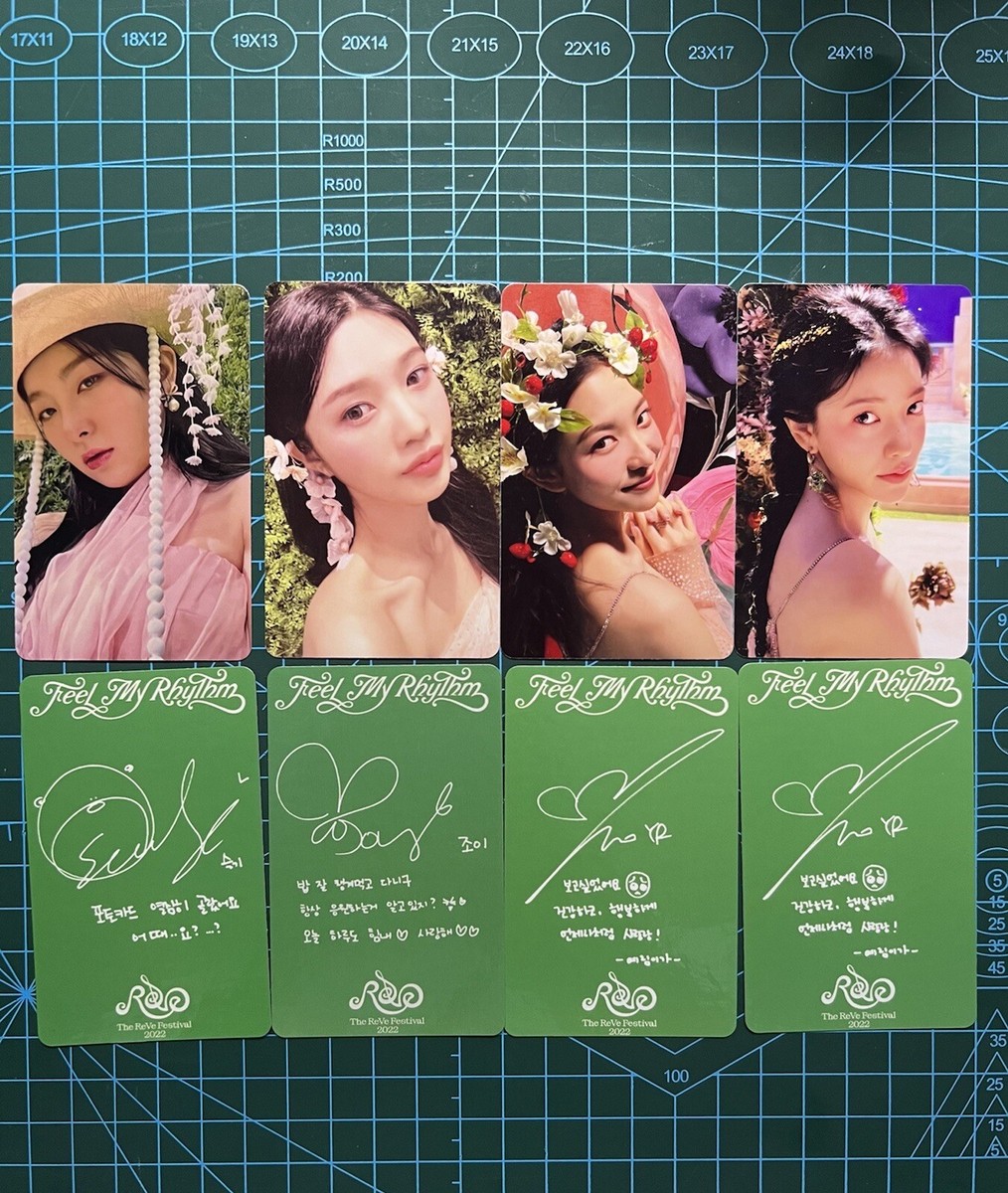 Irene photocard feel my rhythm the reve festival 2022 JP Irene photocard feel my rhythm the reve festival 2022 JP