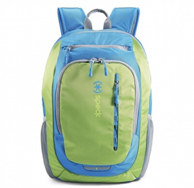 Speck Candlepin Technical Performance Backpack Bag Green Blue 89105 Fast Ship