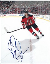 Reid Boucher Signed New Jersey Devils 8x10 Photo