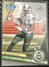 2023 Bowman University Chrome Tory Horton 1st Bowman #73 Colorado State
