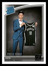 2018-19 Donruss #155 Rodions Kurucs Press Proof Silver #/349 Brooklyn Nets
