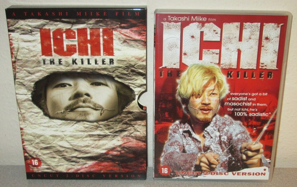 ICHI O ASSASSINO - FILME DE TAKASHI MIKE (BOX COM 2 DVDS