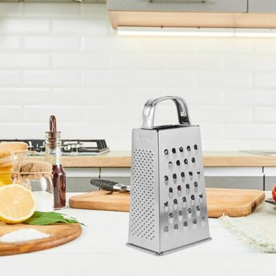 #ad #ad Kitchen Stainless Steel 4 Sided Box Food Grater Vegetable Cheese Slicer Shredder $223.48
