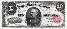 U.S.A. 10 dollari 1891 -  America - Replica
