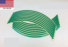 18 Inch Reflective Car Motorcycle Wheel Rim Stripe Decal Stickers Bike Tape