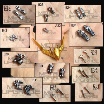 AE reinforced metal modified replace part 26 pcs set for MGSD Barbatos model
