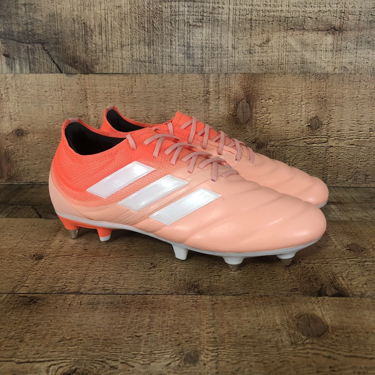 NEW Adidas Copa 19.1 SG Soccer Cleats Orange Peach G25816