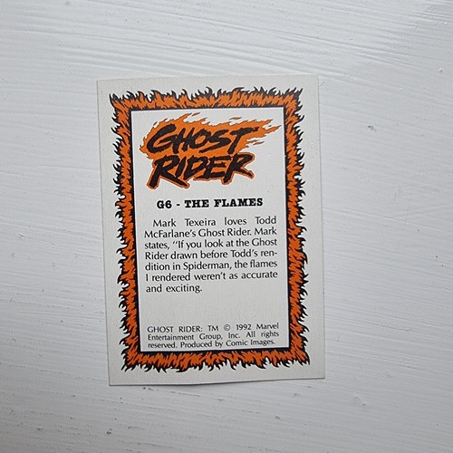Ghost Rider II Glow in The Dark Cards - Comic Images 1992 - Various - Picture 12 of 21