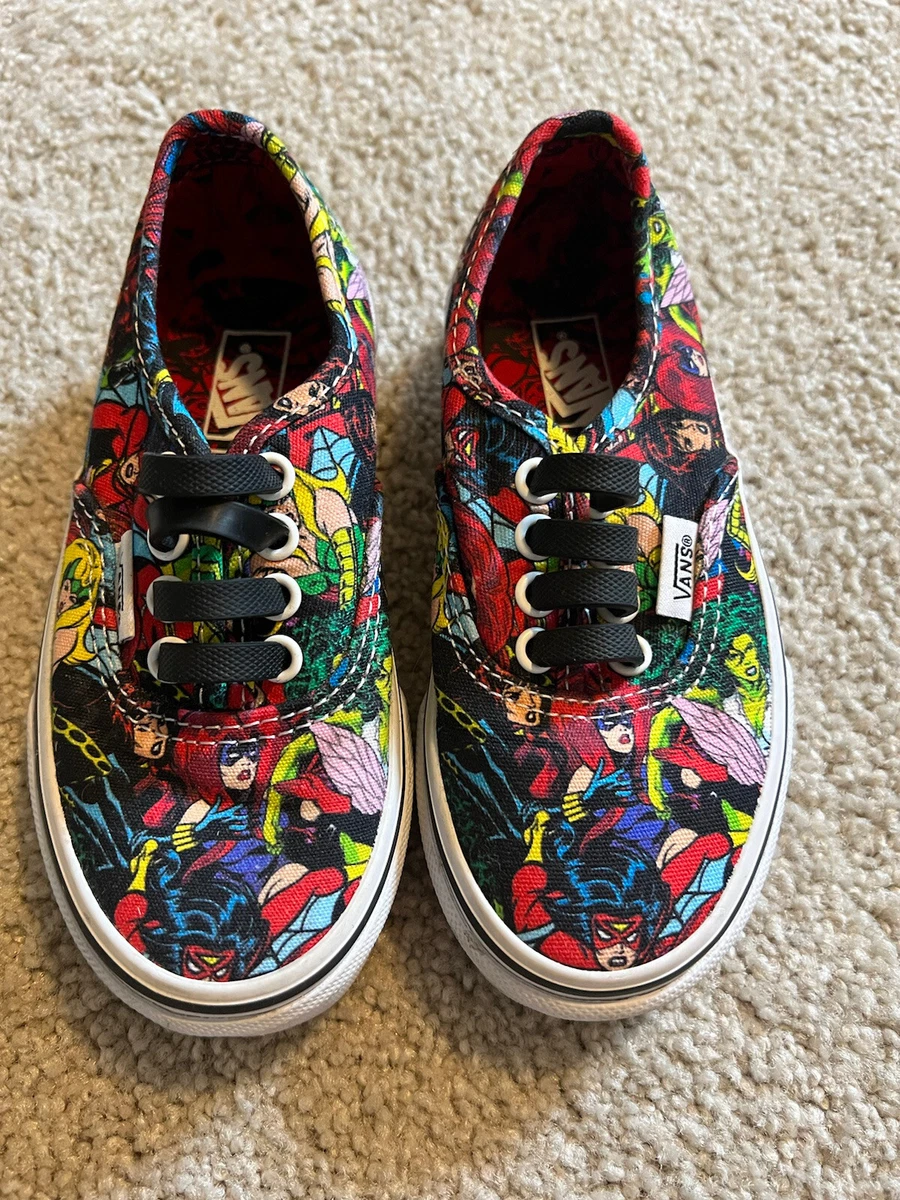 Vans Marvel Avengers Women Kids Size 10.5