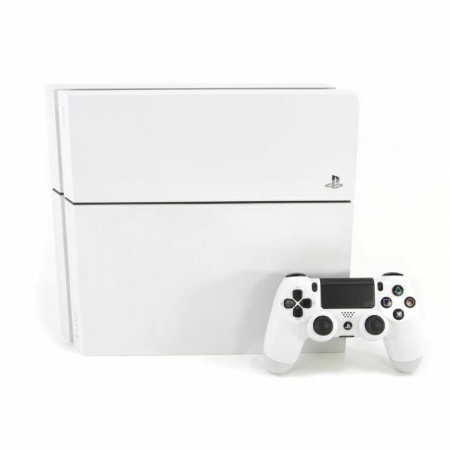 Sony Playstation 4 w/ Accessories, 500GB, CUH-1115A - Glacier White