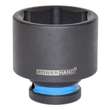 Shallow Impact Socket 25mm 1/2" Drive 6 Pt PowerHand KI-S12-S25 - With Free Post