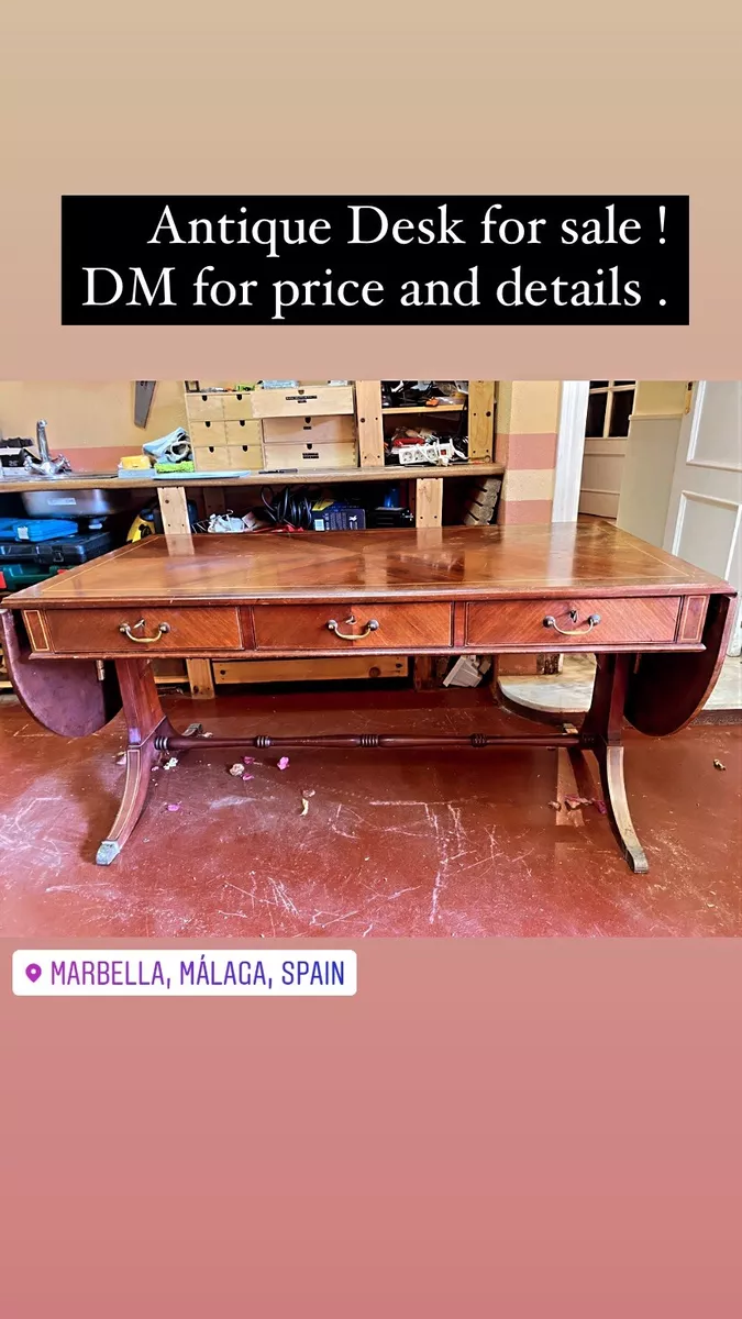 Antique campaign desk online