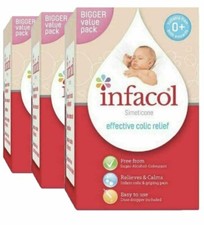 3 x Infacol Colic Relief Drops for Babies Simeticone 85ml Bigger Value Pack Size
