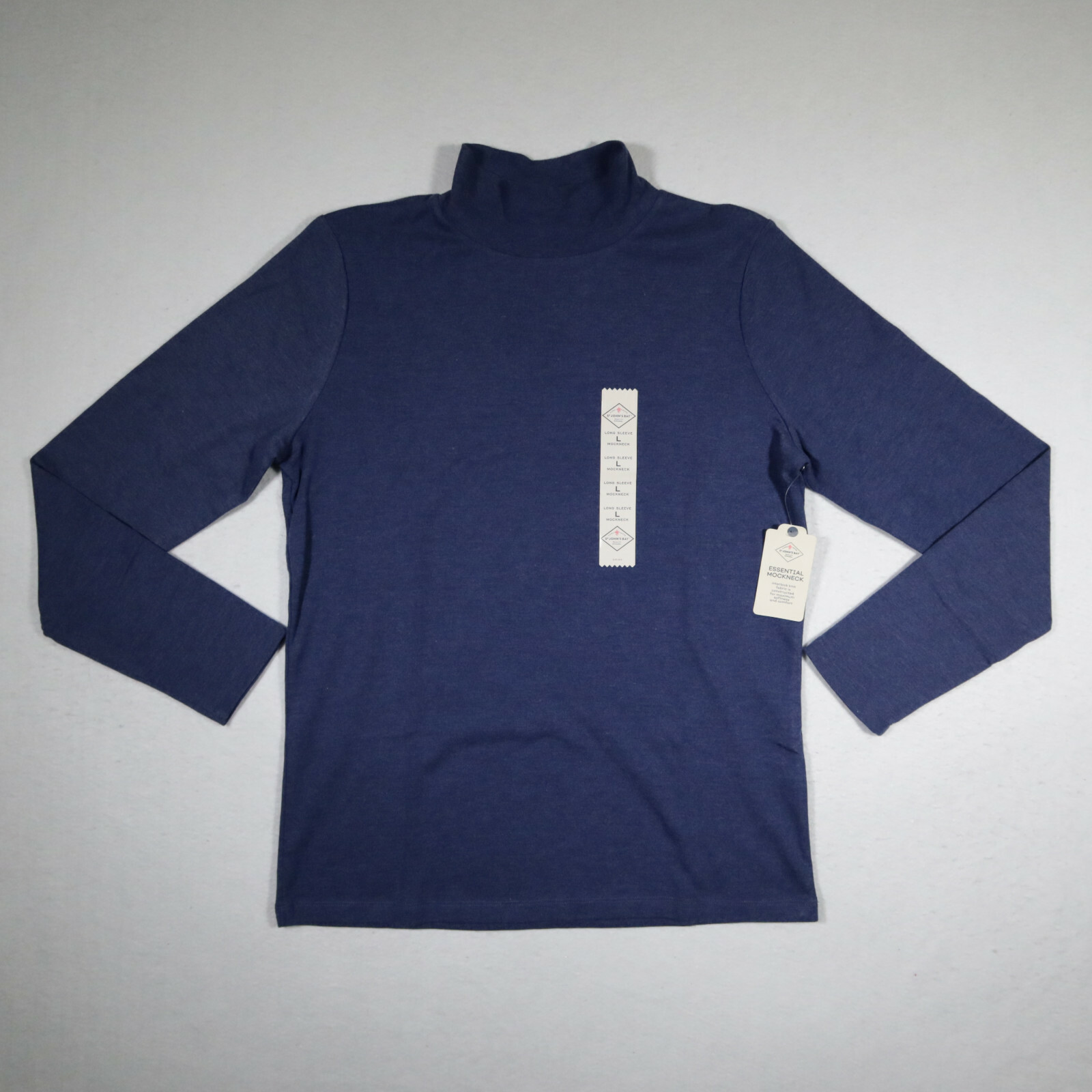 St Johns Bay Mock Neck Pullover Womens 