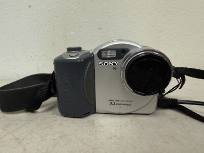 Sony Mavica MVC-CD350 3.2MP Digital Camera Black/Silver