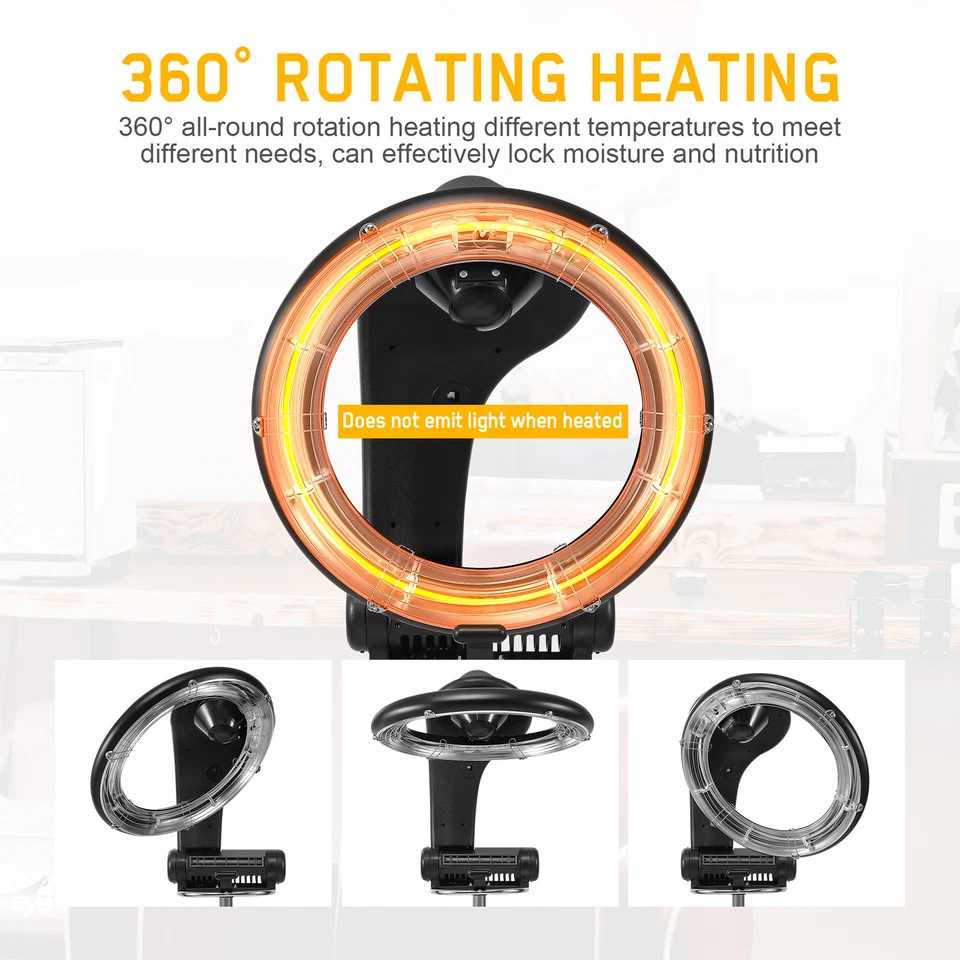 Orbiting Infrared Hair Dryer Color Processor Salon Perming Drying Machine 950W - Image 4 of 4