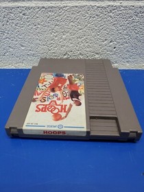 Hoops NES Nintendo Game Cartridge Only WORKS