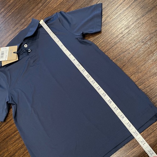 NWT Chubbies Youth Sz XS (6/7) Navy Lakeside Performance Polo Shirt Stretch UPF - Picture 7 of 8