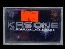 SEALED, KRS-One The Sneak Attack KOC-MC-8242, audio cassette, US, 2001