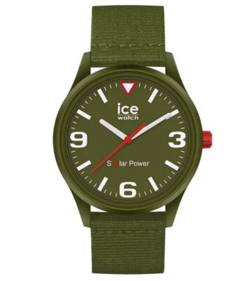 Ice-Watch ICE 020060 solar power khaki tide ocean Medium Uhr grün Neu OHNE BOX! - Bild 1 von 3