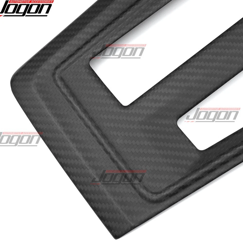 Golf R GTI Matte Carbon Console Gear Knob Panel For VW GOLF 8 MK8 GTR Golf R 21+ - Picture 3 of 12