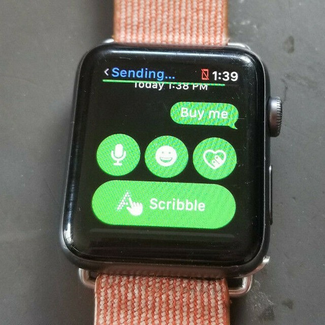 Apple Watch Series 2 42mm Aluminum Gray 