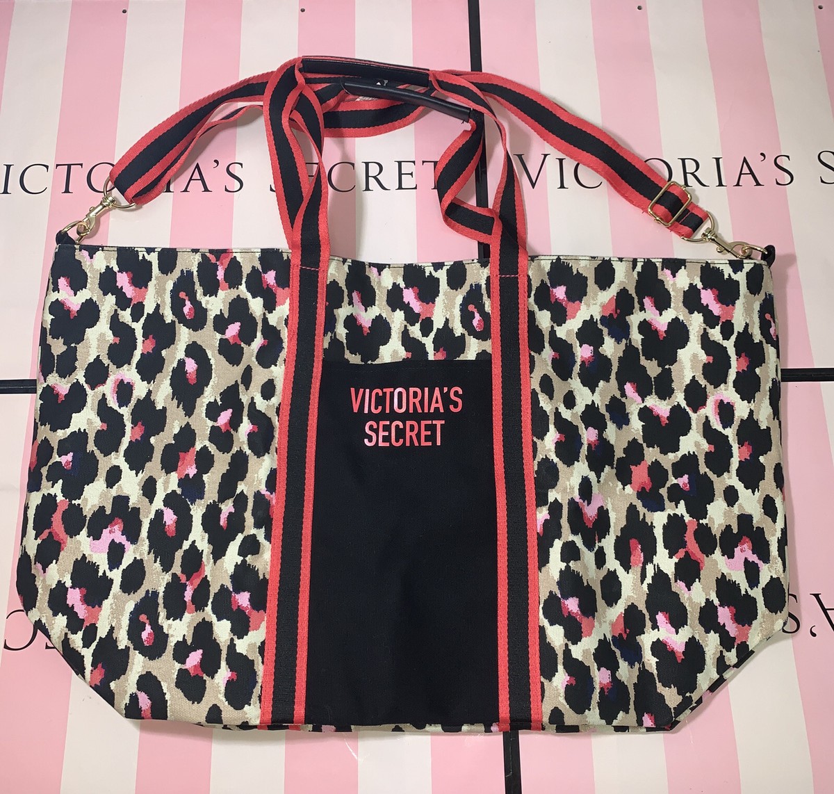 Victoria's Secret VS Leopard Cheetah Travel Animal Weekender
