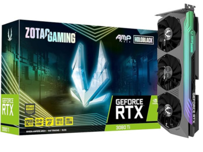 ZOTAC GAMING GeForce RTX  3080 Ti AMP Holo 12GB GDDR6X 384-bit 19 Gbps PCIE 4.0