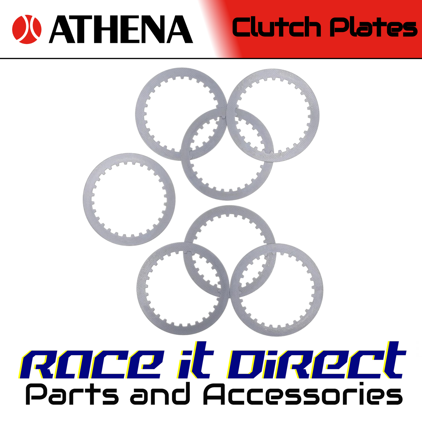 Metal Clutch Plate Kit for HUSQVARNA TC 610 1998-1999 Athena