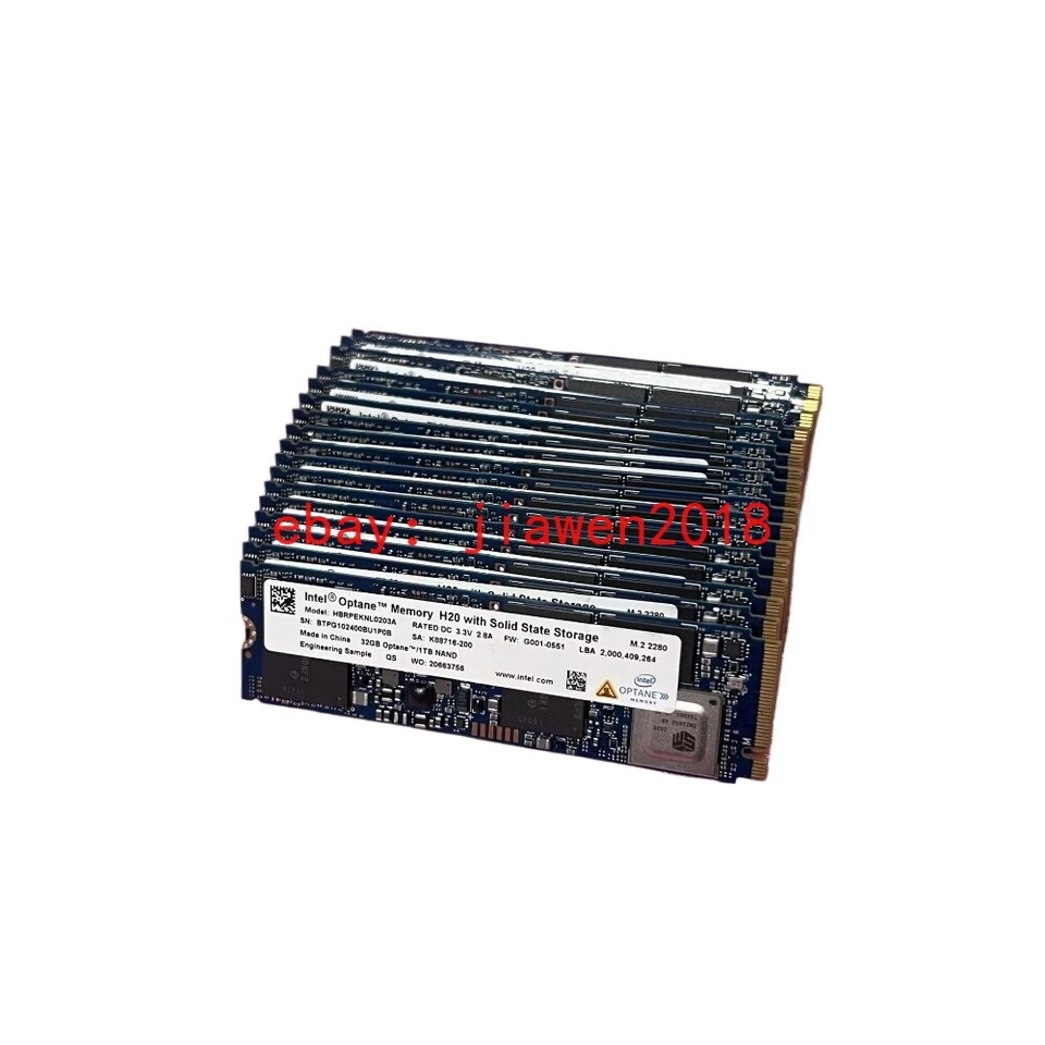 Intel Optane Memory H20 1TB M.2 2280 NVME 1TB + 32GB Cache HBRPEKNL0203A SSD - Image 3 of 4