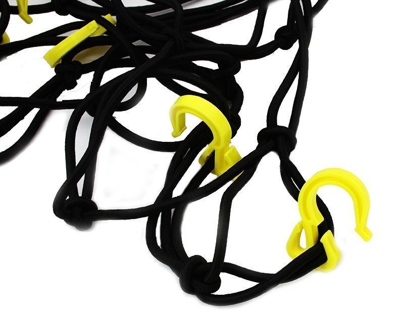 Cargo Net Bed Tie Down Hooks for CHEVY COLORADO Mid Size Long Bed 60" x 98" New 