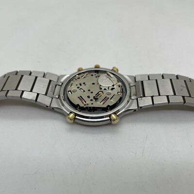w2130] SEIKO 5T52-7A00 WORLD TIME Quartz New battery All original